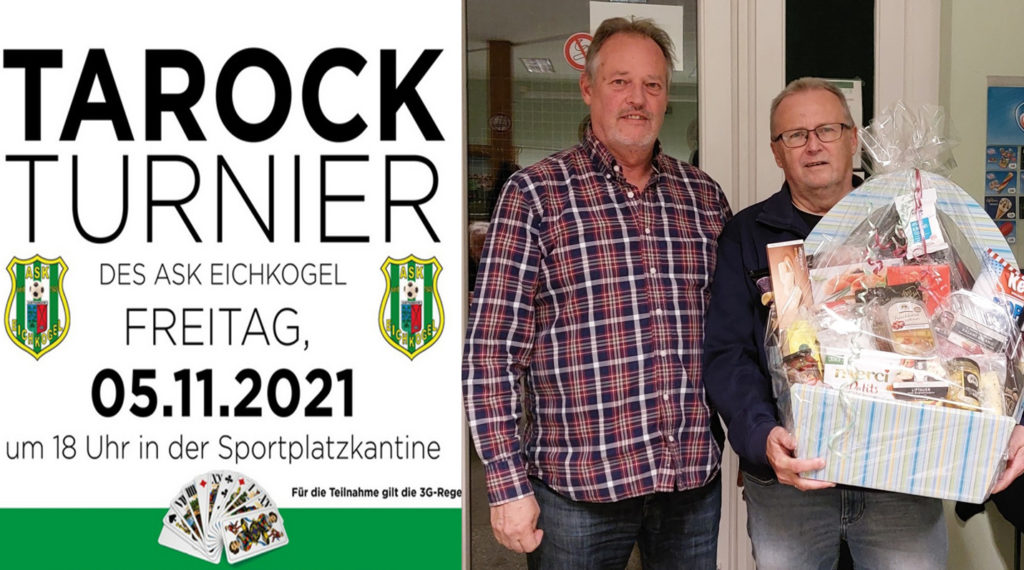 Ergebnis Tarockturnier am 5. 11. 2021